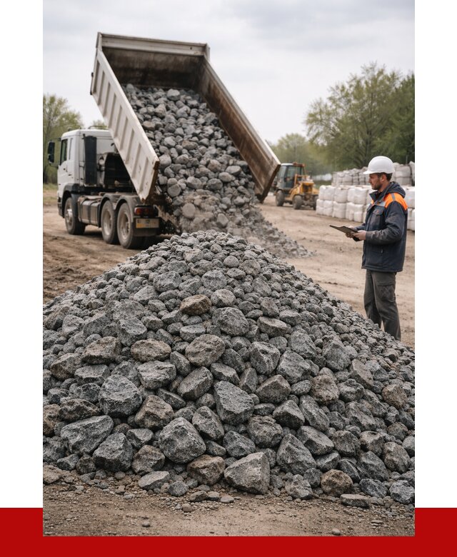 Гранитный щебень фракция 100-200 в Юрге от 4492 р. ПРОНЕРУДЮрг