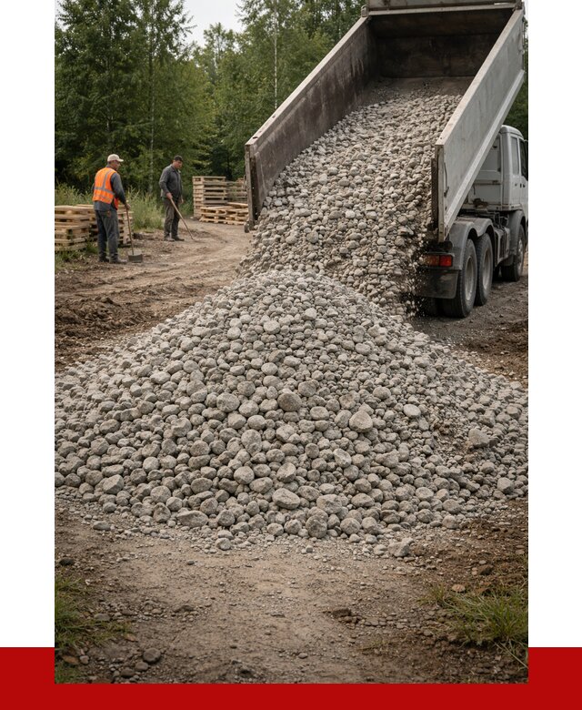 гравийный щебень фракция 70-120 в Юрге от 2621 р. ПРОНЕРУДЮрг