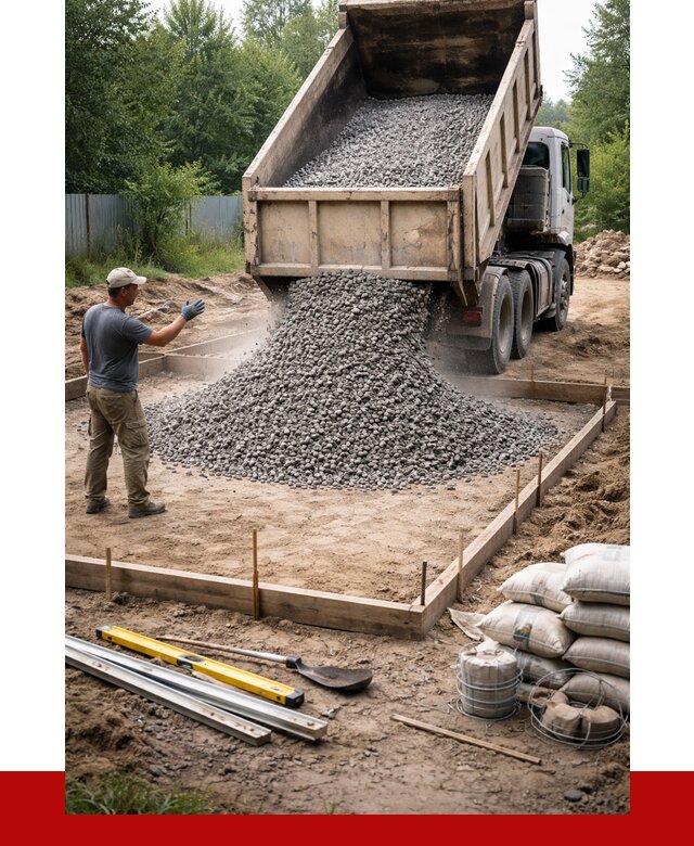 Купить щебень для фундамента в Юрге от 4813 р. | ПРОНЕРУДЮрг