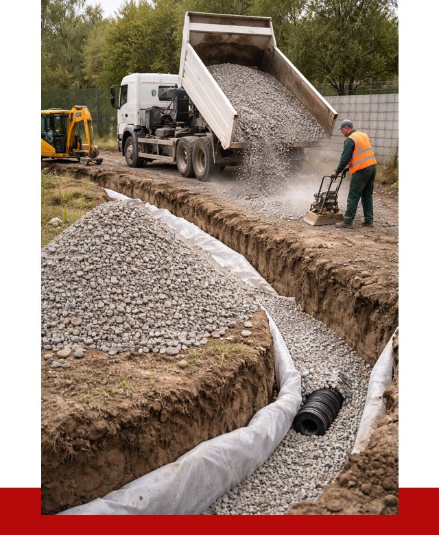 Щебень для дренажа в Юрге от 1979 р., ПРОНЕРУДЮрг доставка