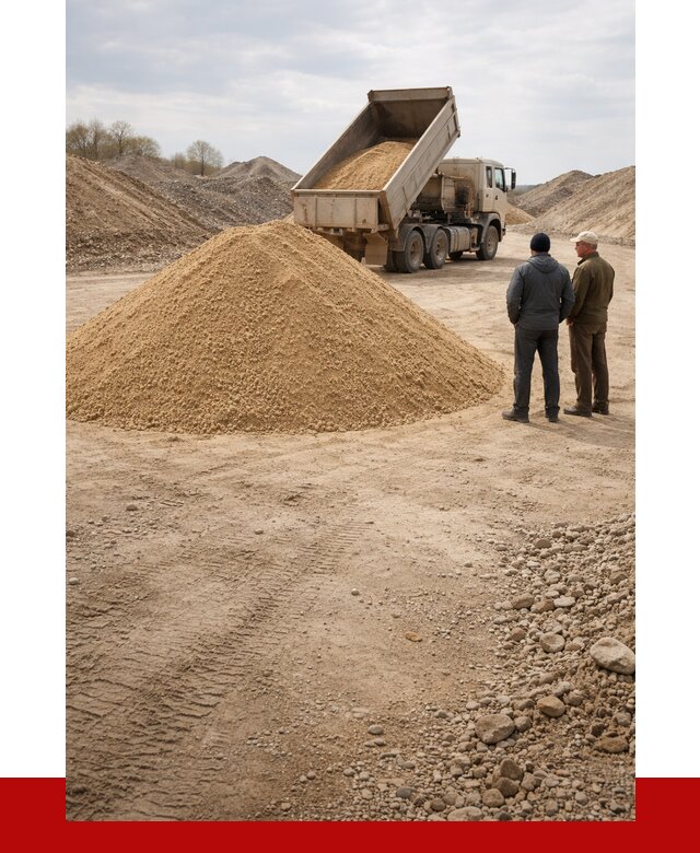 Карьерный песок крупнозернистый в Юрге от 9092 р | ПРОНЕРУДЮрг