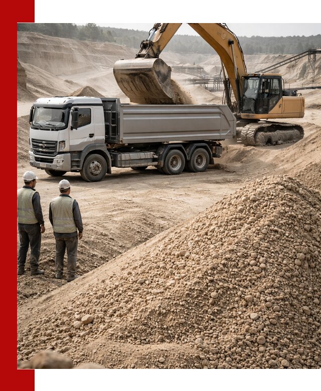 Карьерный крупнозернистый песок с доставкой в Юрге