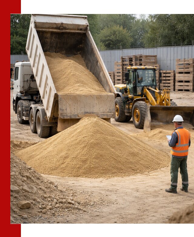 Доставка карьерного мелкозернистого песка в Юрге