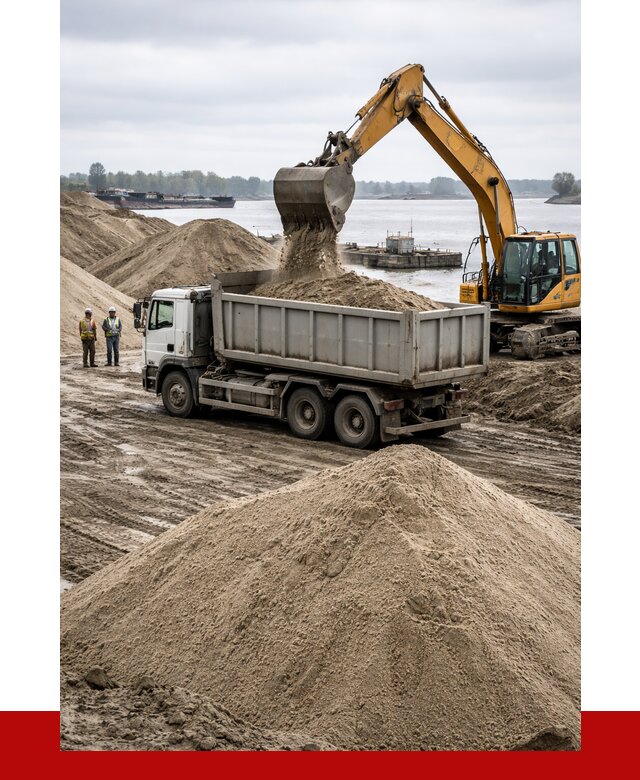 Купить речной песок навалом в Юрге от 1925 р., ПРОНЕРУДЮрг
