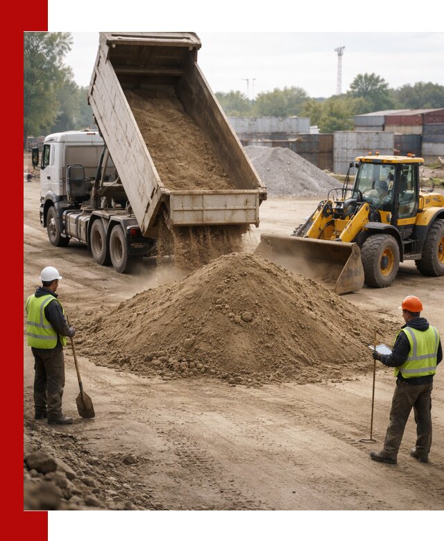 Доставка и продажа пескогрунта оптом и в розницу в Юрге