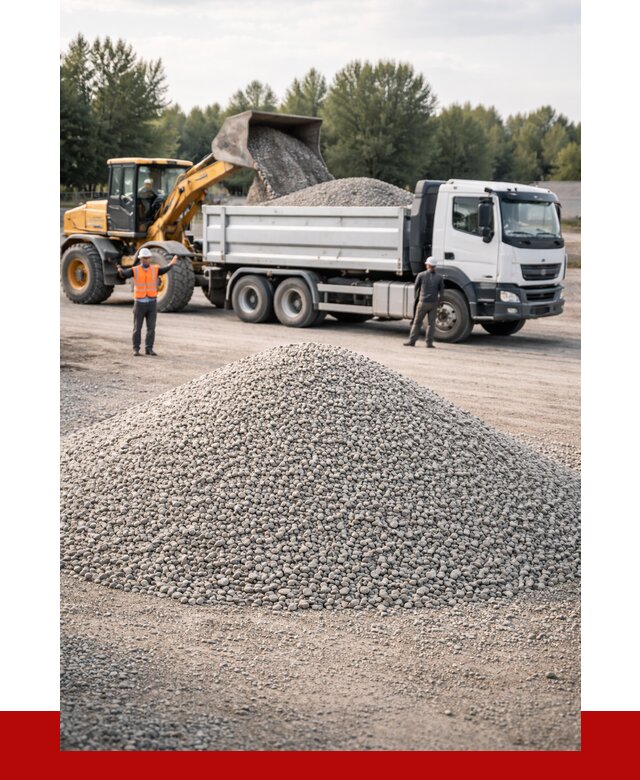 Купить мытый гравий в Юрге от 3744 р, доставка ПРОНЕРУДЮрг