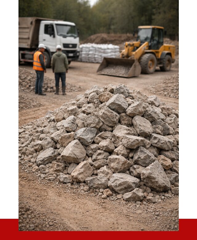 Купить бутовый камень с доставкой в Юрге от 2460 р. | ПРОНЕРУДЮрг