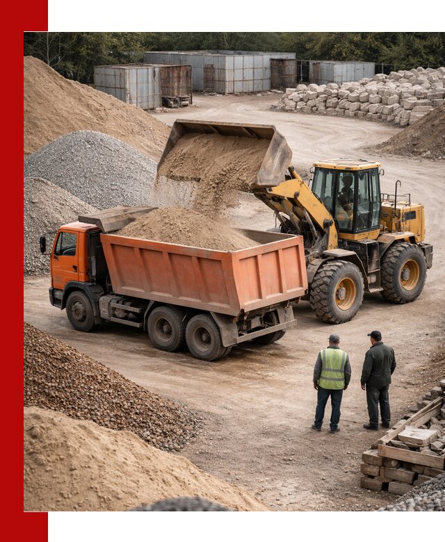 Доставка сыпучих смесей и смесей для стройки в Юрге