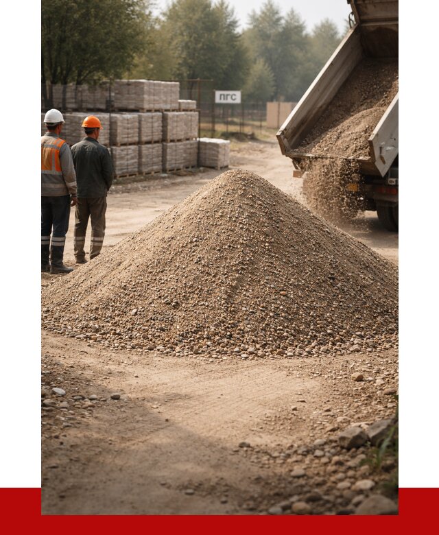 ПГС С1 с доставкой в Юрге от 2995 р. за куб | ПРОНЕРУДЮрг