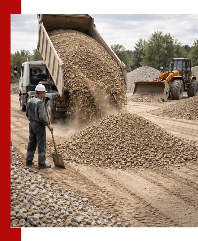 Доставка щпс С3 в Юрге самосвалами и бортовыми грузовиками