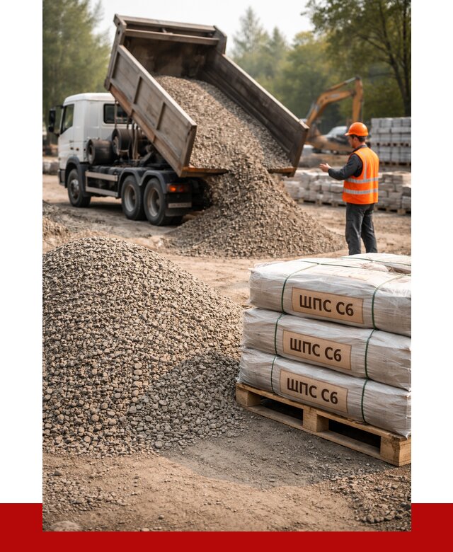 ЩПС С6 в Юрге с доставкой от 2353 р. за куб | ПРОНЕРУДЮрг