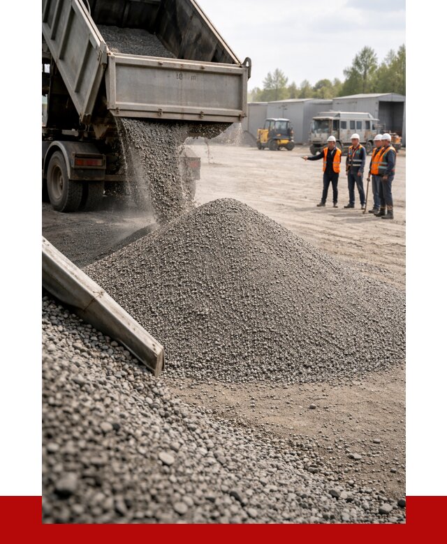 Гравийный отсев 0-5 в Юрге от 1284 р. с доставкой | ПРОНЕРУДЮрг