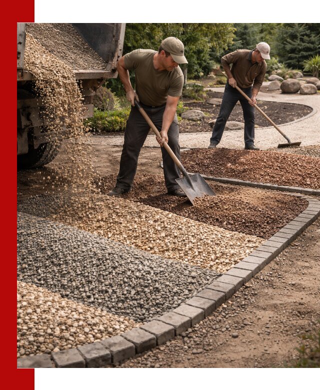 Декоративная крошка для ландшафта в Юрге — продажа и доставка