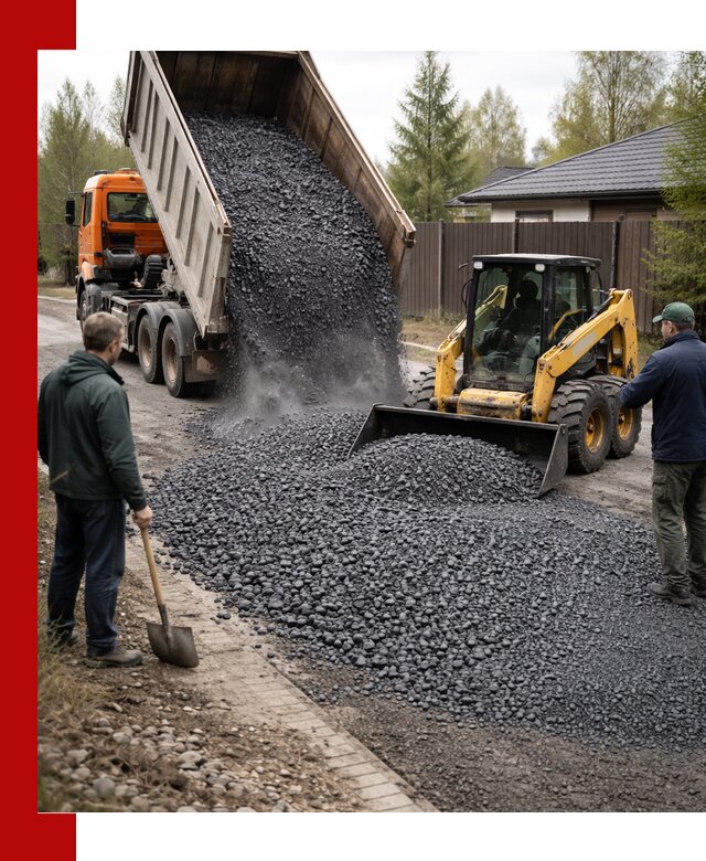 Крошка габбро с доставкой в Юрге для строительных работ