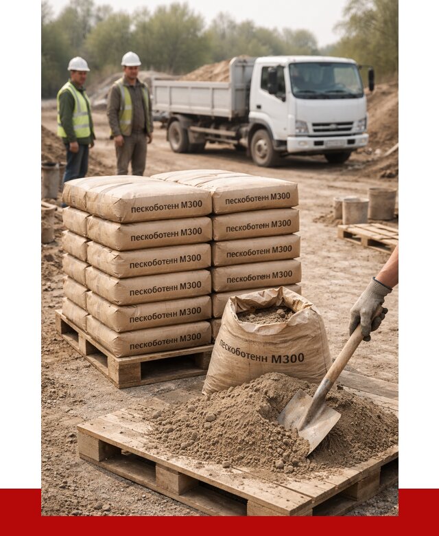 Пескобетон М300 в Юрге с доставкой от 4974 р. за куб | ПРОНЕРУДЮрг