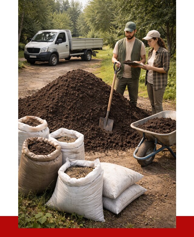 Купить грунт с доставкой в Юрге от 4813 р. за м3 | ПРОНЕРУДЮрг