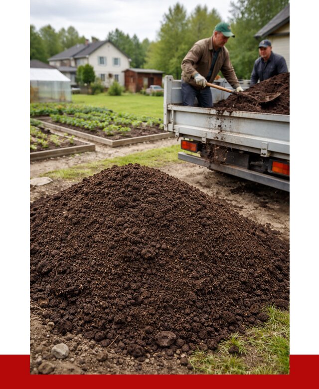 Плодородный грунт в Юрге с доставкой от 4492 р. | ПРОНЕРУДЮрг