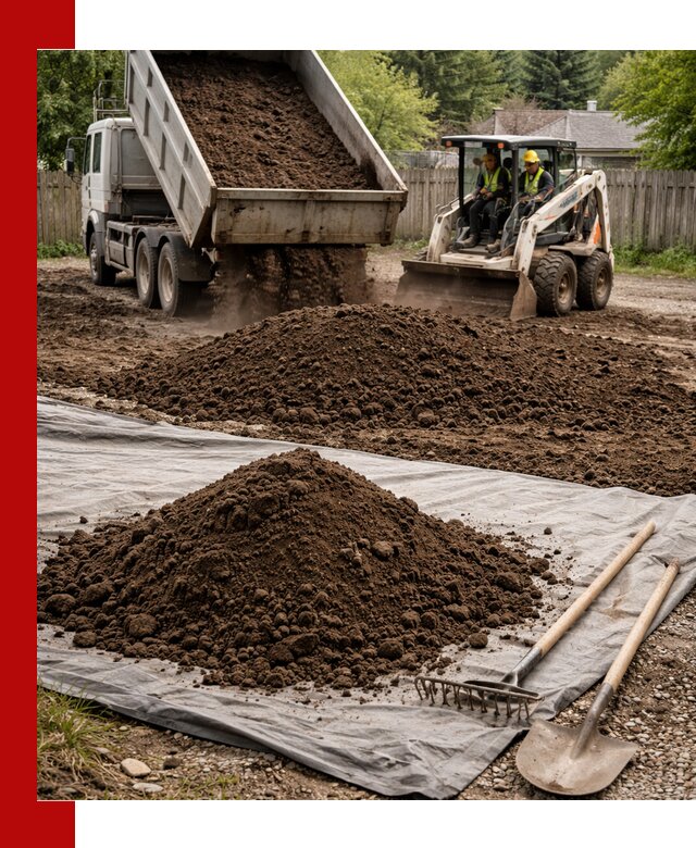 Грунт для отсыпки участка с доставкой в Юрге