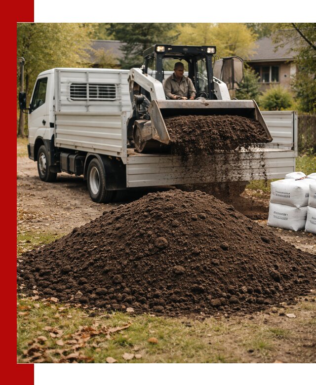 Доставка садовой земли в больших объёмах в Юрге