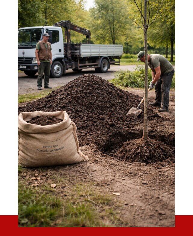Грунт для посадки деревьев в Юрге от 1284 р. | ПРОНЕРУДЮрг