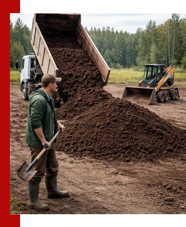 Купить верховой торф с доставкой в Юрге для садоводства и растений