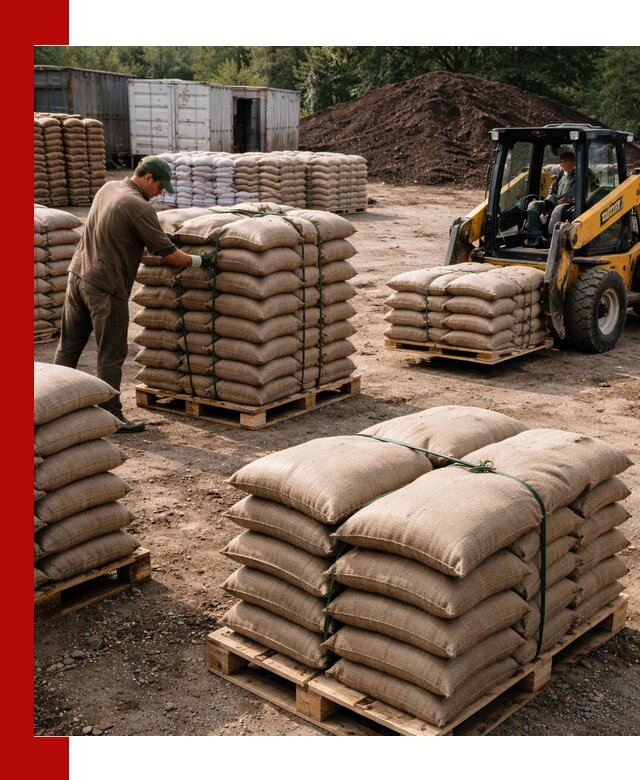 Доставка торфа в мешках по выгодным ценам в Юрге