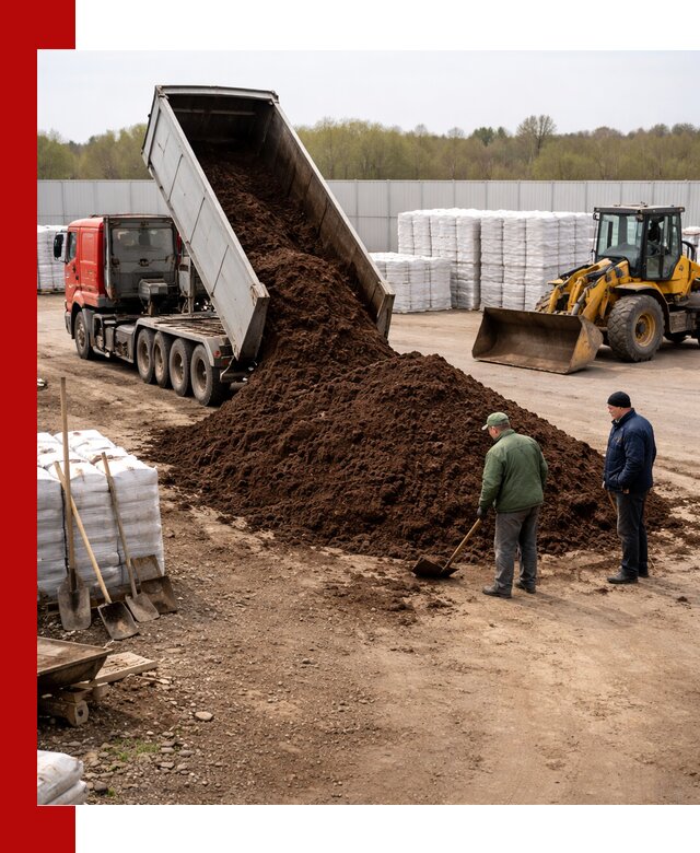 Доставка торфяных смесей оптом и в розницу в Юрге