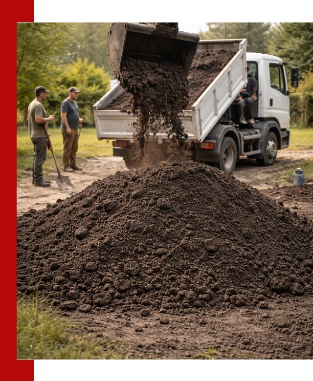 Доставка и продажа чернозема в Юрге оптом и в розницу