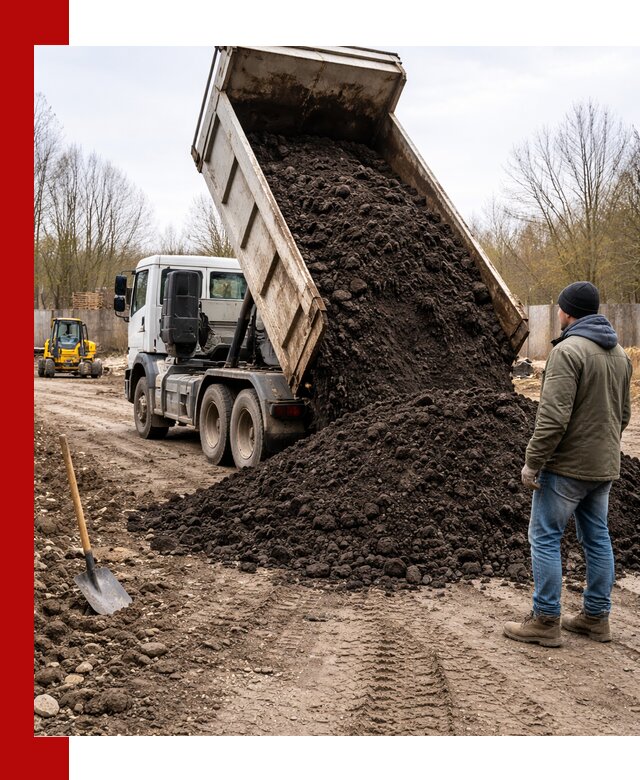 Доставка чернозема навалом в Юрге быстро и выгодно