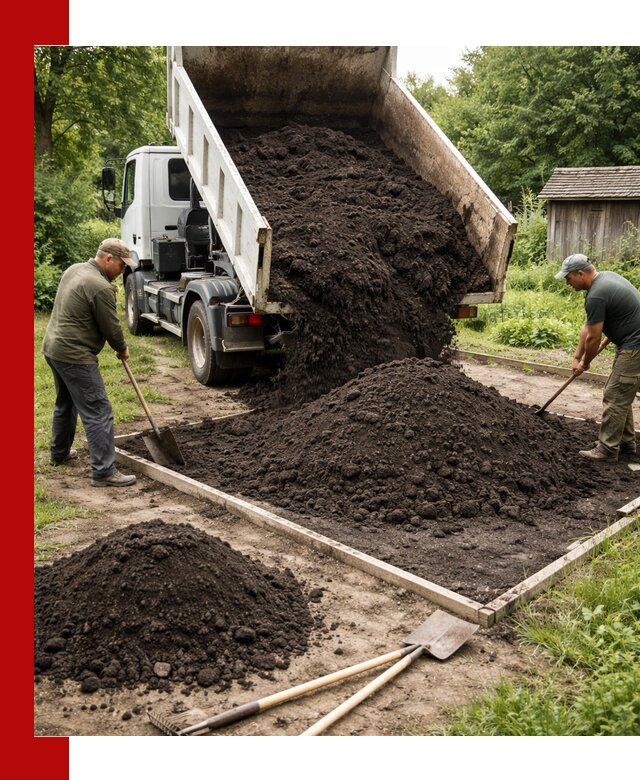 Купить чистый чернозем для огорода с доставкой в Юрге