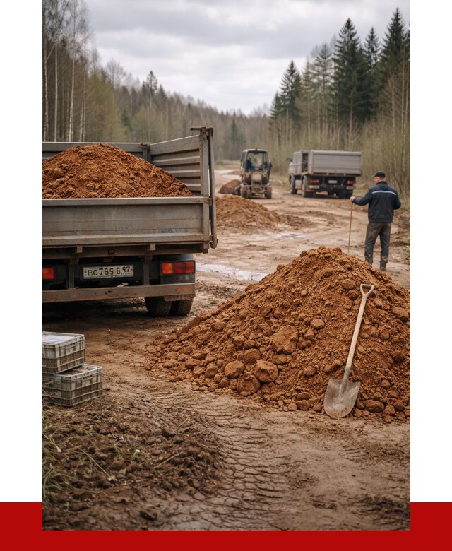Глина и суглинки в Юрге от 4813 р. за куб | ПРОНЕРУДЮрг