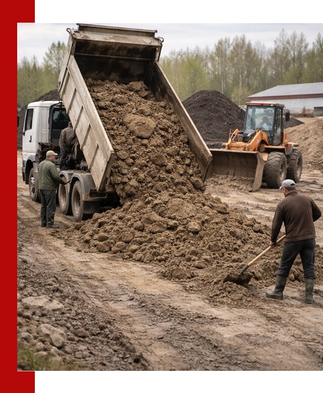 Доставка глин и суглинков в Юрге оптом и вкрай