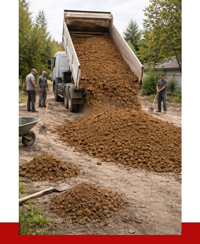 Купить суглинок с доставкой в Юрге от 2674 р. за куб | ПРОНЕРУДЮрг