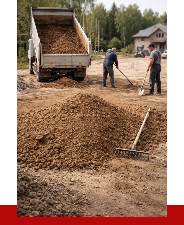 Суглинок для планировки в Юрге с доставкой от 4492 р. | ПРОНЕРУДЮрг