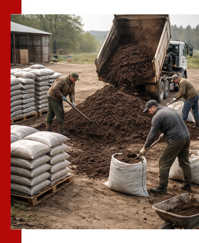 Доставка компоста оптом и в розницу в Юрге