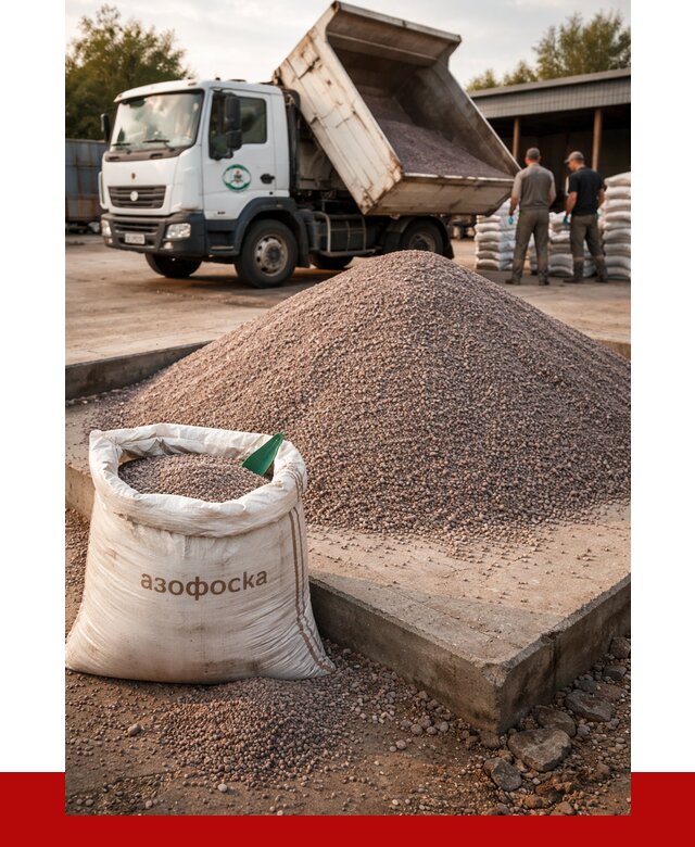 Купить азофоска в Юрге с доставкой от 1284 р. за куб | ПРОНЕРУДЮрг