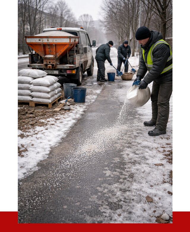 Реагент против гололеда в Юрге с доставкой от 4813 р. | ПРОНЕРУДЮрг