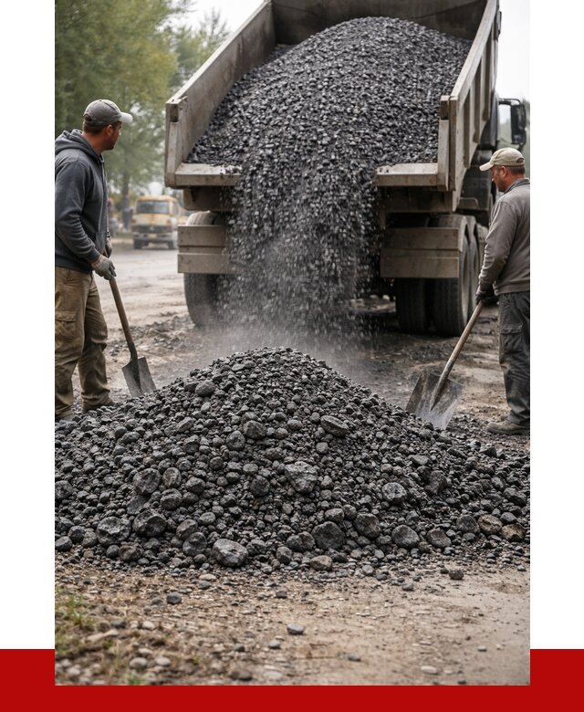 Дробленый асфальт в Юрге от 2995 р. с доставкой | ПРОНЕРУДЮрг