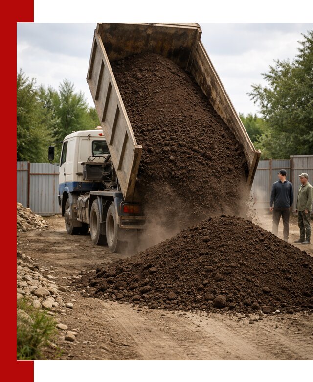 Доставка самосвалом 10 кубов в Юрге быстро и надёжно