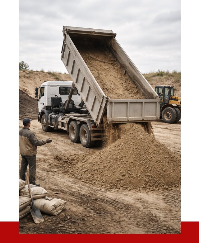 Доставка самосвалом 20 кубов в Юрге от 8022 р. | ПРОНЕРУДЮрг