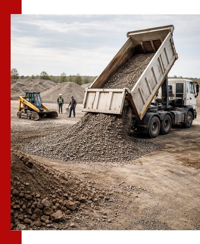 Доставка самосвалом 25 м³ в Юрге быстро и надежно