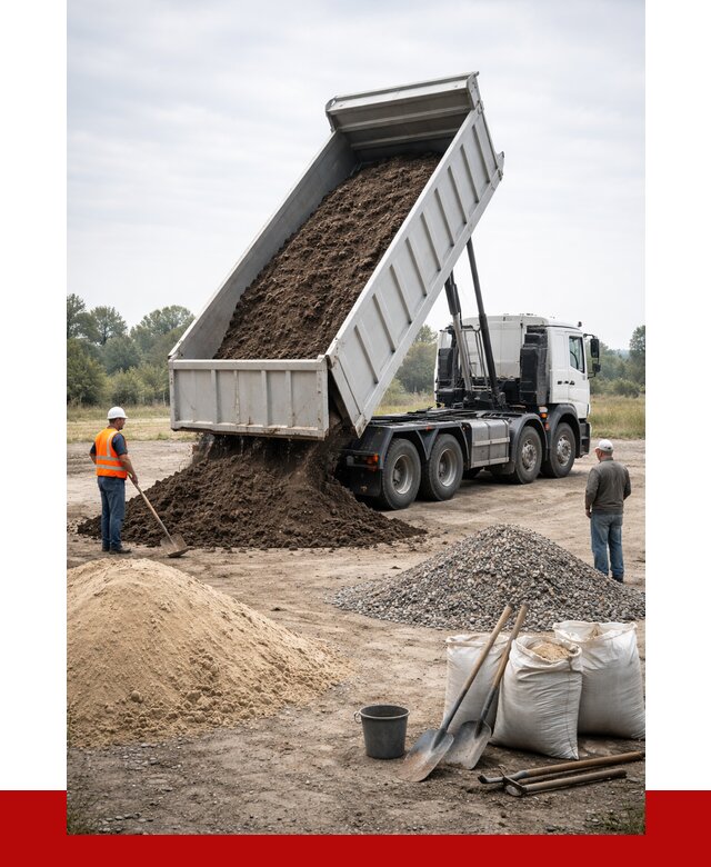 Доставка самосвалом 30 кубов в Юрге от 9092 р. | ПРОНЕРУДЮрг