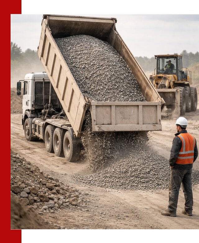 Доставка самосвалом 40 кубов цемента и сыпучих в Юрге