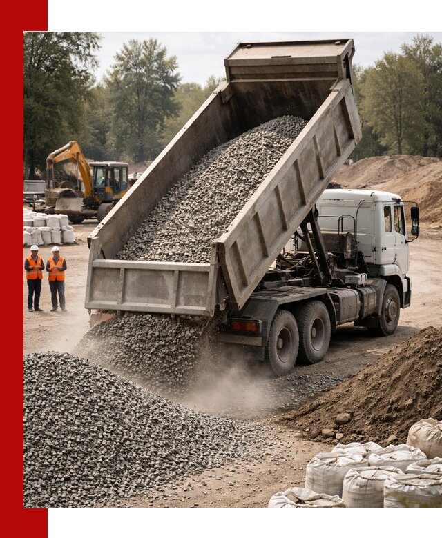 Аренда самосвала в Юрге для доставки сыпучих и нерудных материалов