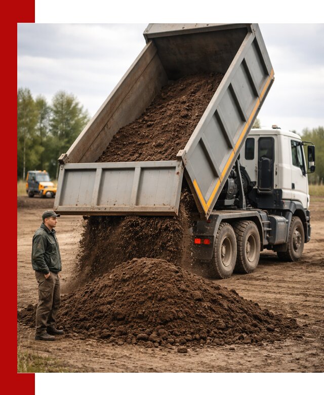 Аренда самосвала с водителем в Юрге для сыпучих грузов и навоза