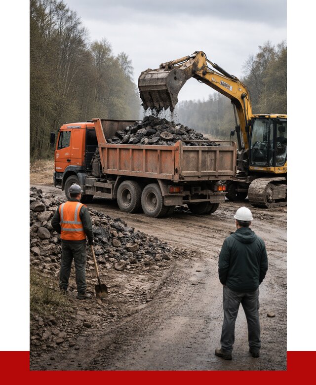 Вывоз асфальта в Юрге от 4813 р. самосвалом ПРОНЕРУДЮрг
