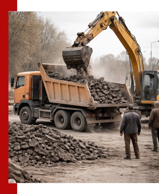 Вывоз асфальта и асфальтового покрытия в Юрге