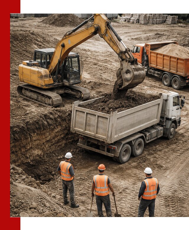 Разработка грунта для строительства и благоустройства в Юрге