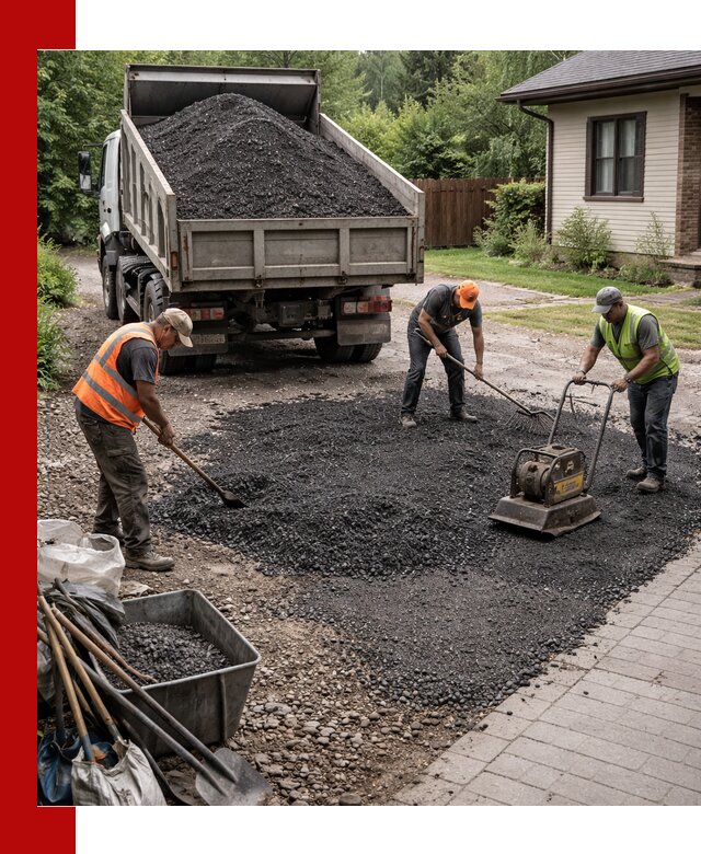 Асфальтовая крошка для двора с доставкой в Юрге